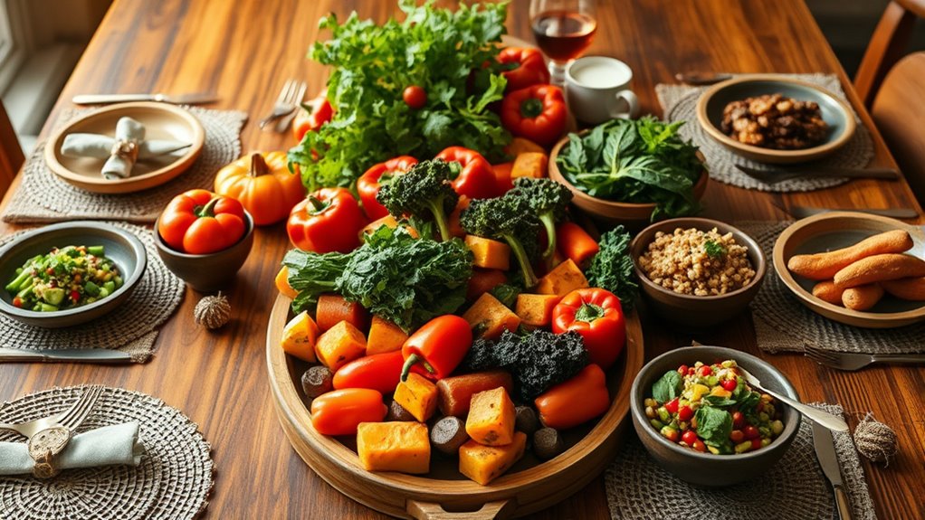 eco friendly festive dining