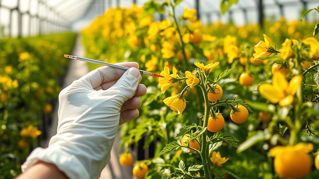 effective greenhouse pollination strategies