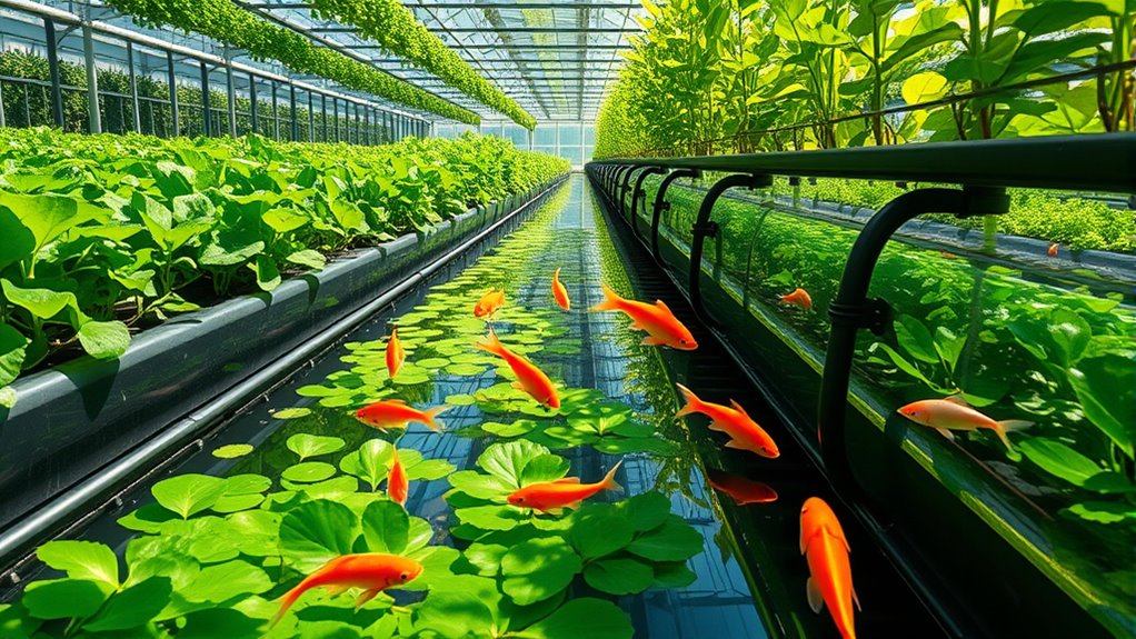 fish greenhouse aquaponics