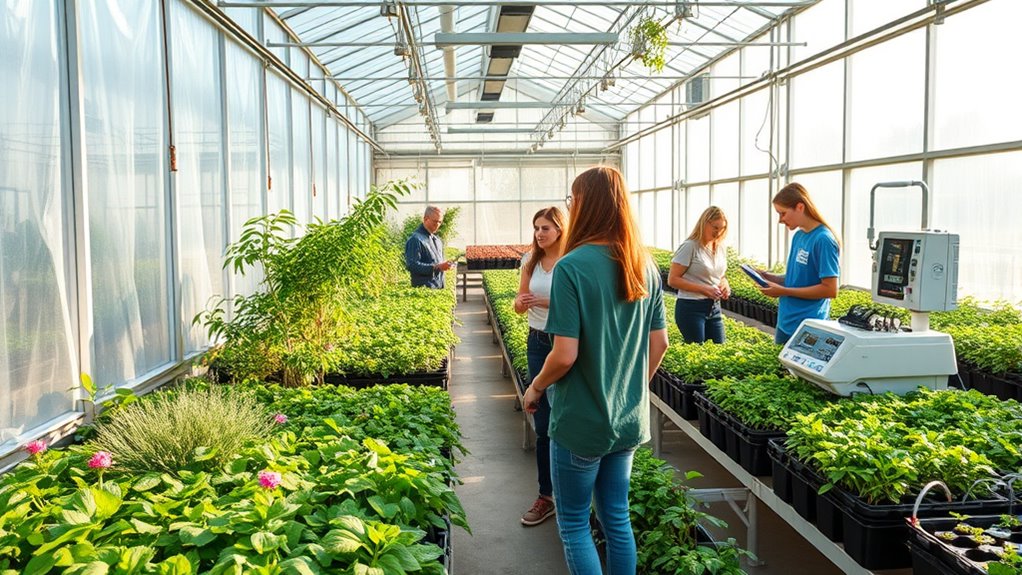 greenhouse climate education experiments