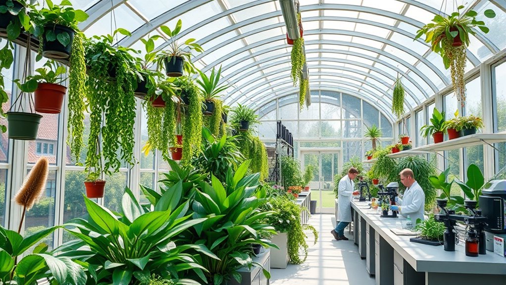 greenhouse research sustainability education