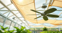 greenhouse summer cooling methods