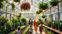 greenhouse tours and workshops