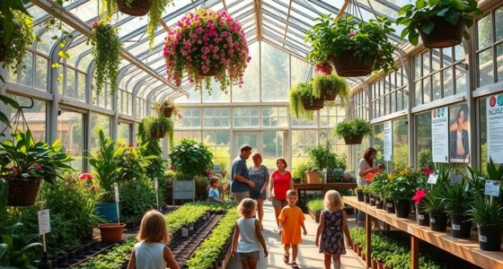 greenhouse tours and workshops