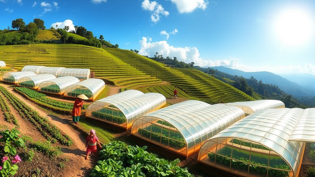greenhouses enhance sustainable farming