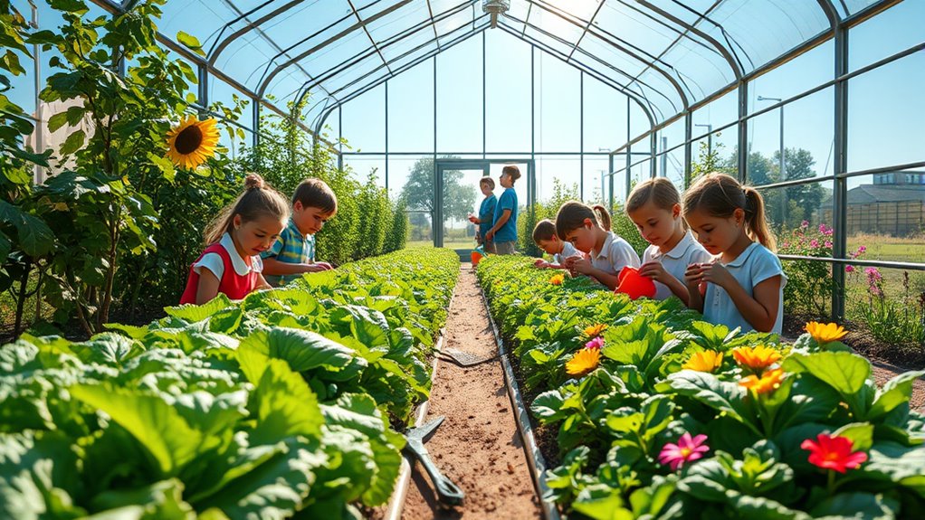 hands on sustainable gardening education