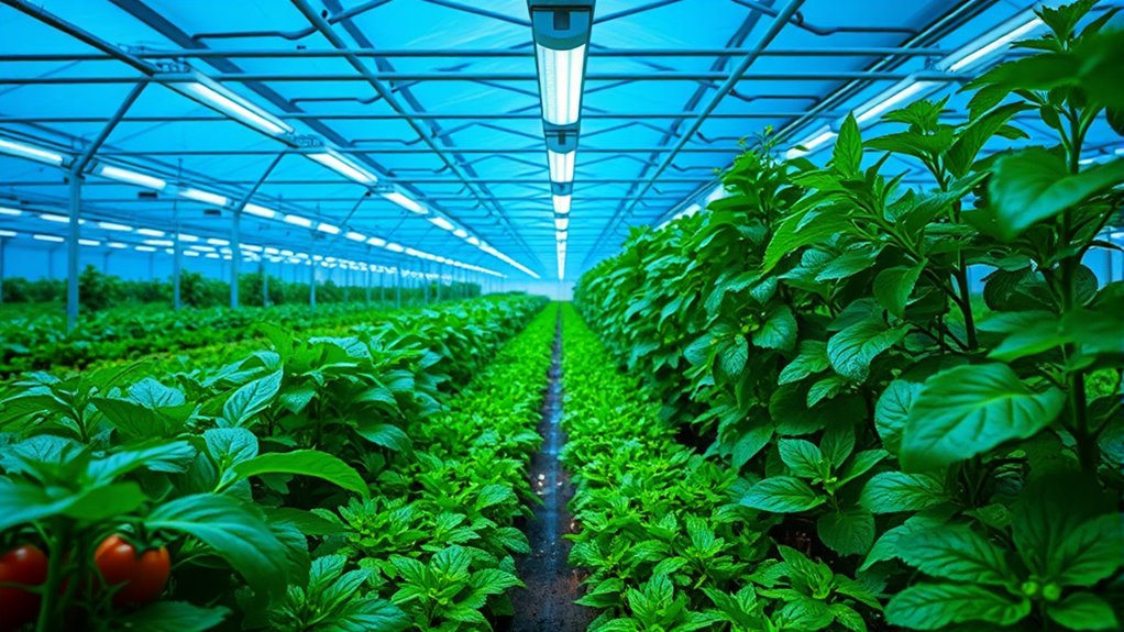 led lighting enhances plant growth