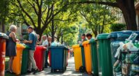 neighborhood recycling waste reduction