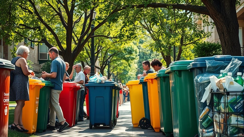 neighborhood recycling waste reduction