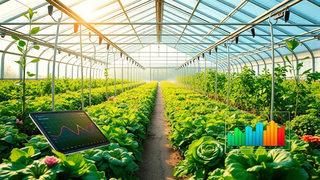predictive analytics optimizes greenhouse operations