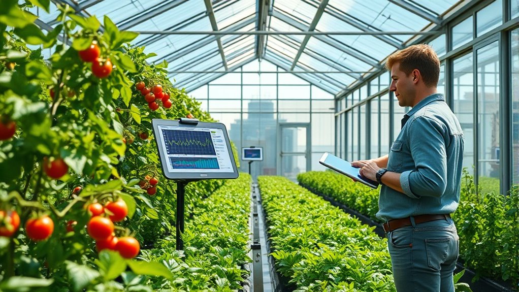 remote greenhouse monitoring apps
