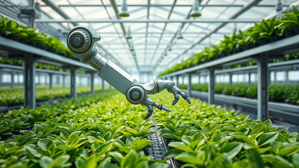 robotics enhance greenhouse efficiency