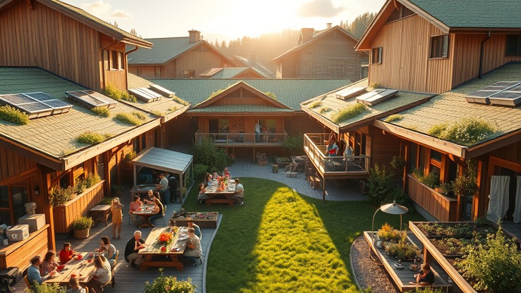 shared sustainable community living