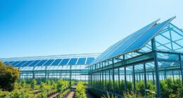 solar powered greenhouse integration