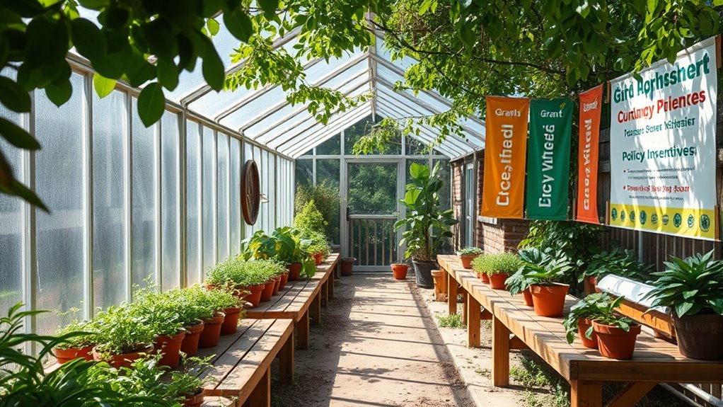 support greenhouses through advocacy