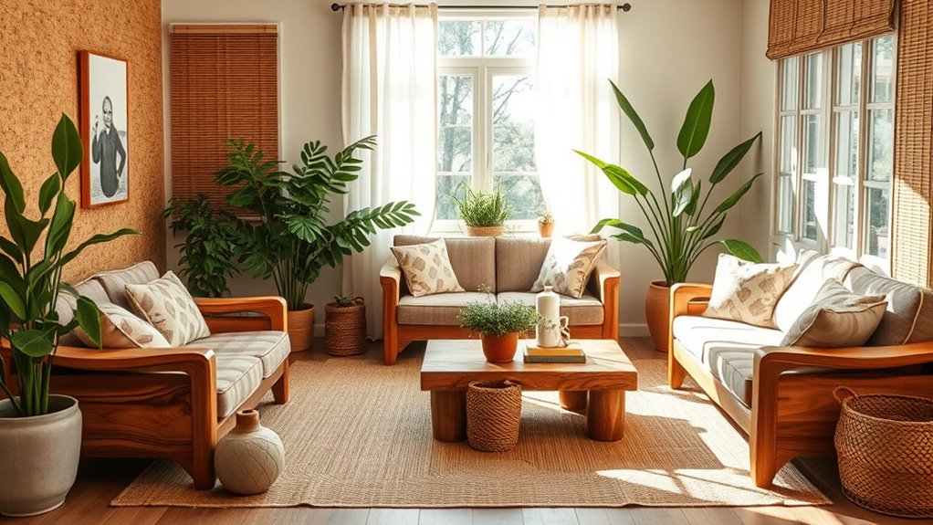 sustainable furniture and decor