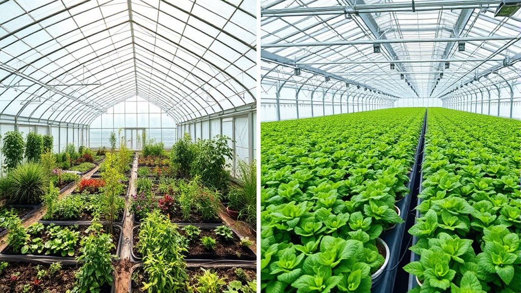 sustainable greenhouse management strategies