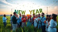 sustainable new year celebrations