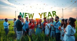 sustainable new year celebrations
