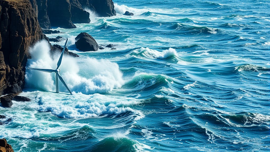 tidal and wave power