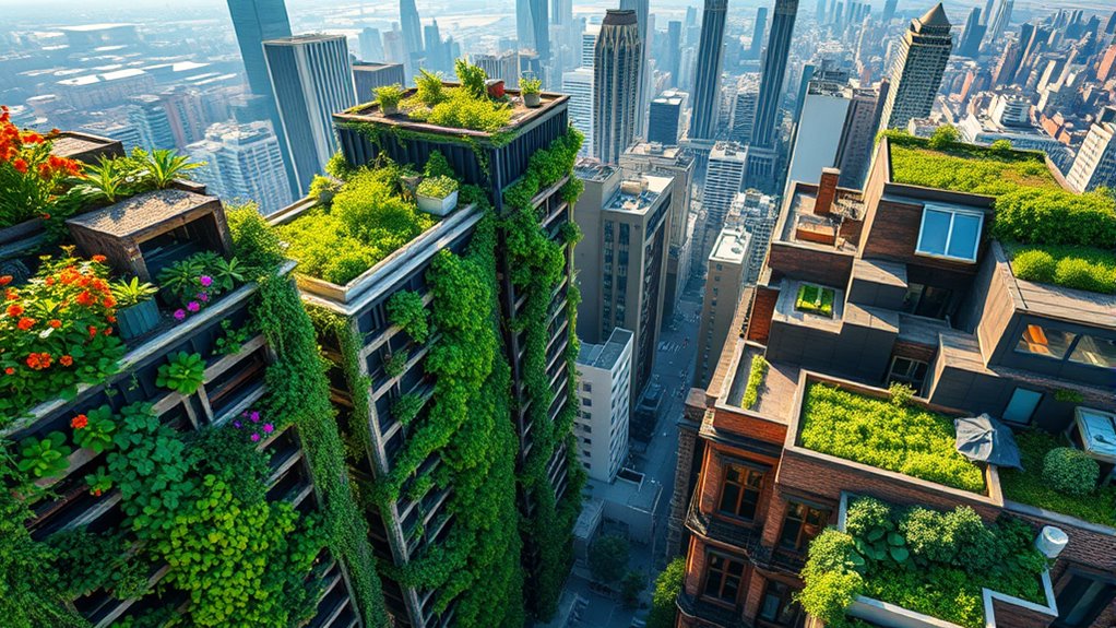vertical rooftop urban farming