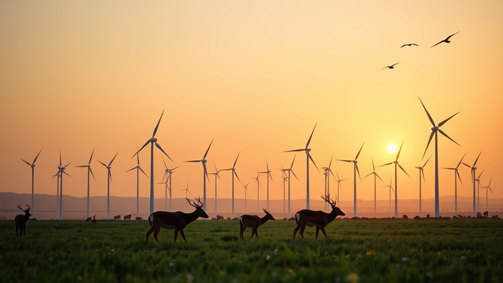 wind farms and wildlife impacts