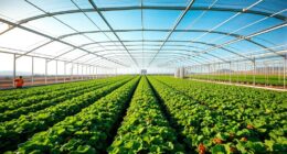 year round greenhouse food production
