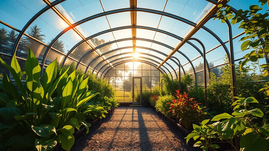 year round solar greenhouse