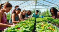 youth greenhouse sustainability clubs