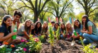 youth inspiring environmental action