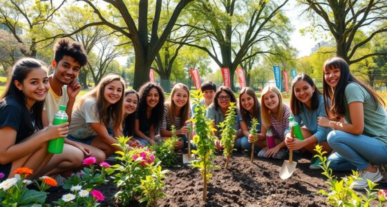 youth inspiring environmental action