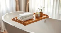 best bamboo bath caddies