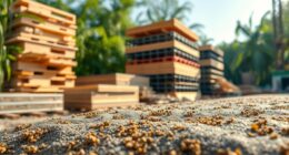 carbon neutral building material science