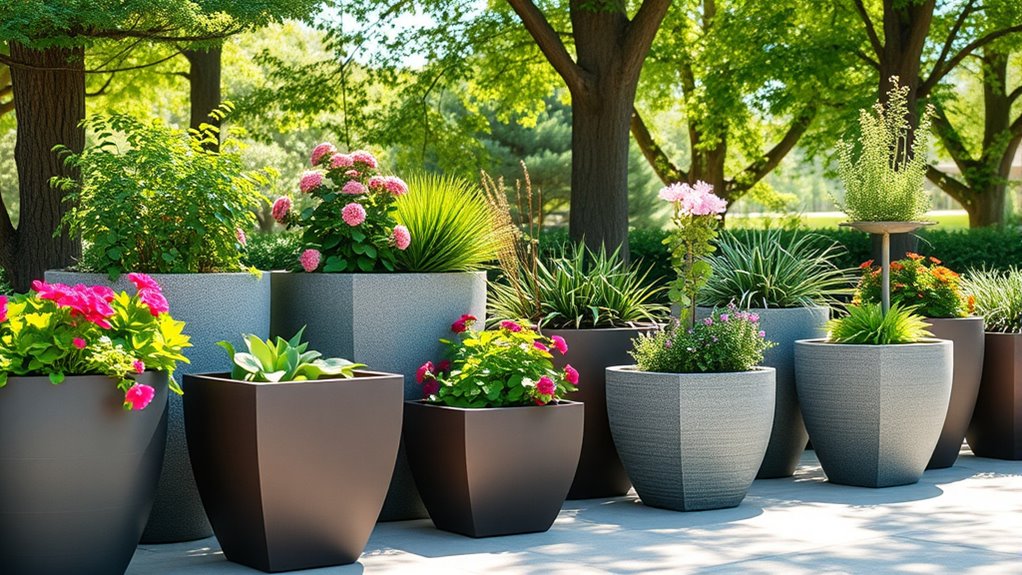 choose durable recycled planters