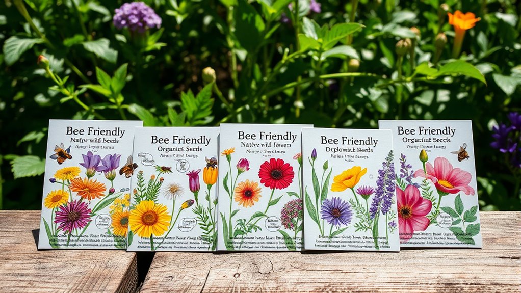 choosing bee friendly seeds