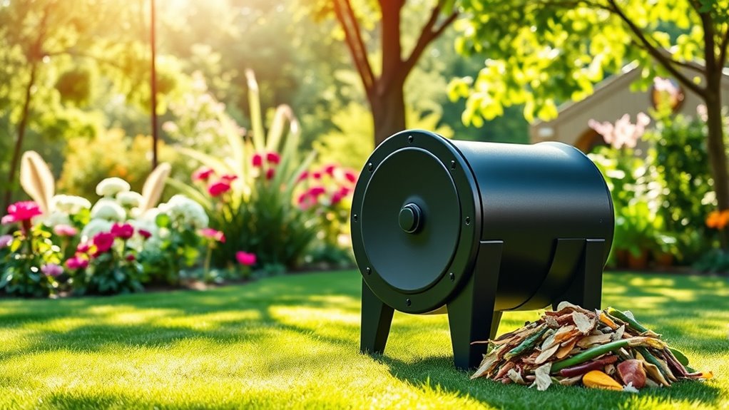 choosing durable efficient compost tumblers