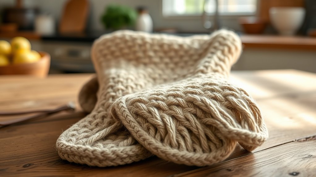 choosing safe natural oven mitts