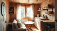 comfortable small space living