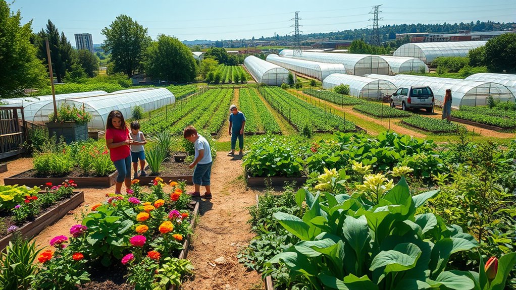 community gardens support sustainability