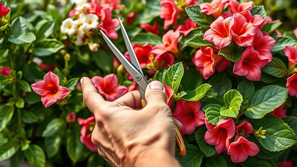deadhead prune encourage blooms