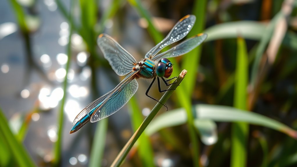 dragonflies control mosquito populations