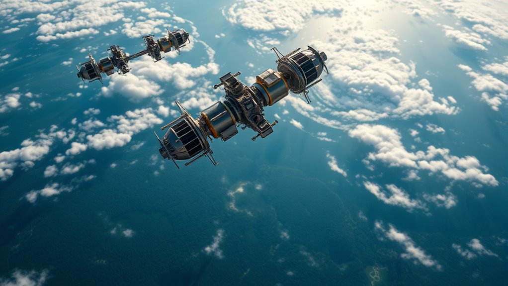 earth monitoring satellites