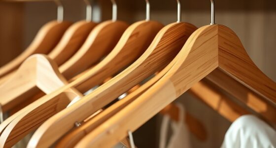 eco friendly bamboo hangers