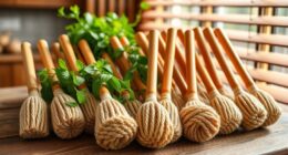 eco friendly bamboo scrubbers
