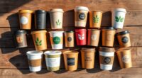 eco friendly compostable coffee cups