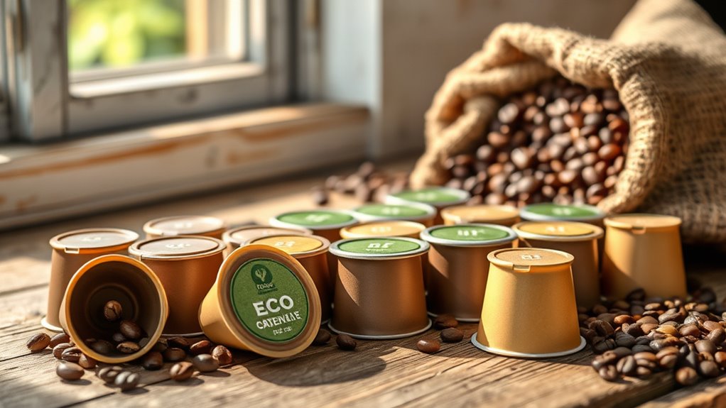 eco friendly compostable coffee pods