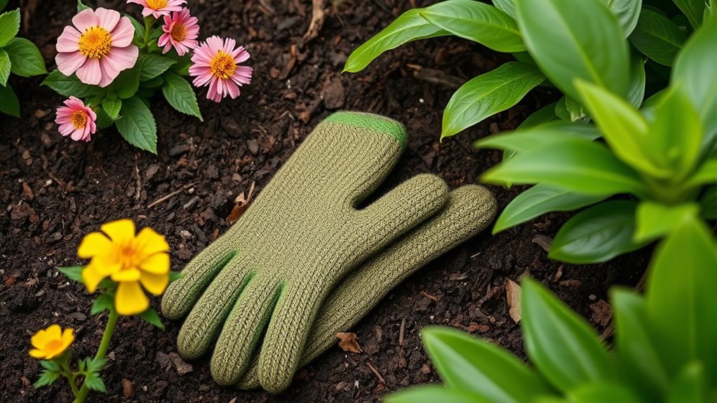 eco friendly gardening gloves