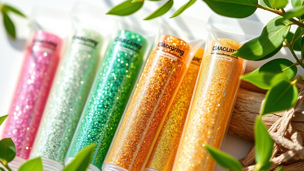 eco friendly glitter adhesives