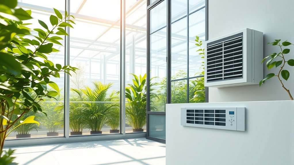 eco friendly greenhouse heating
