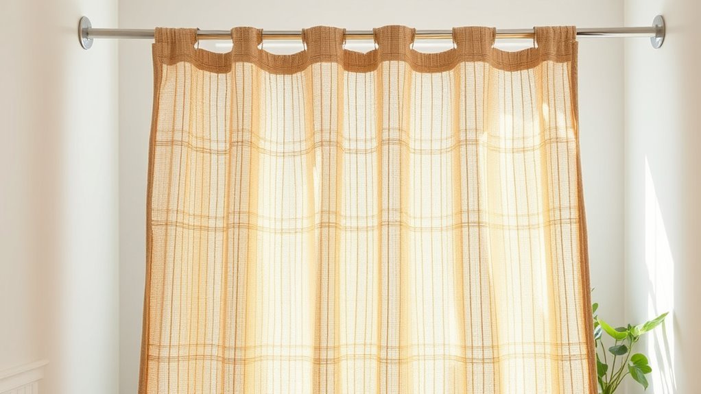 eco friendly natural fiber curtains